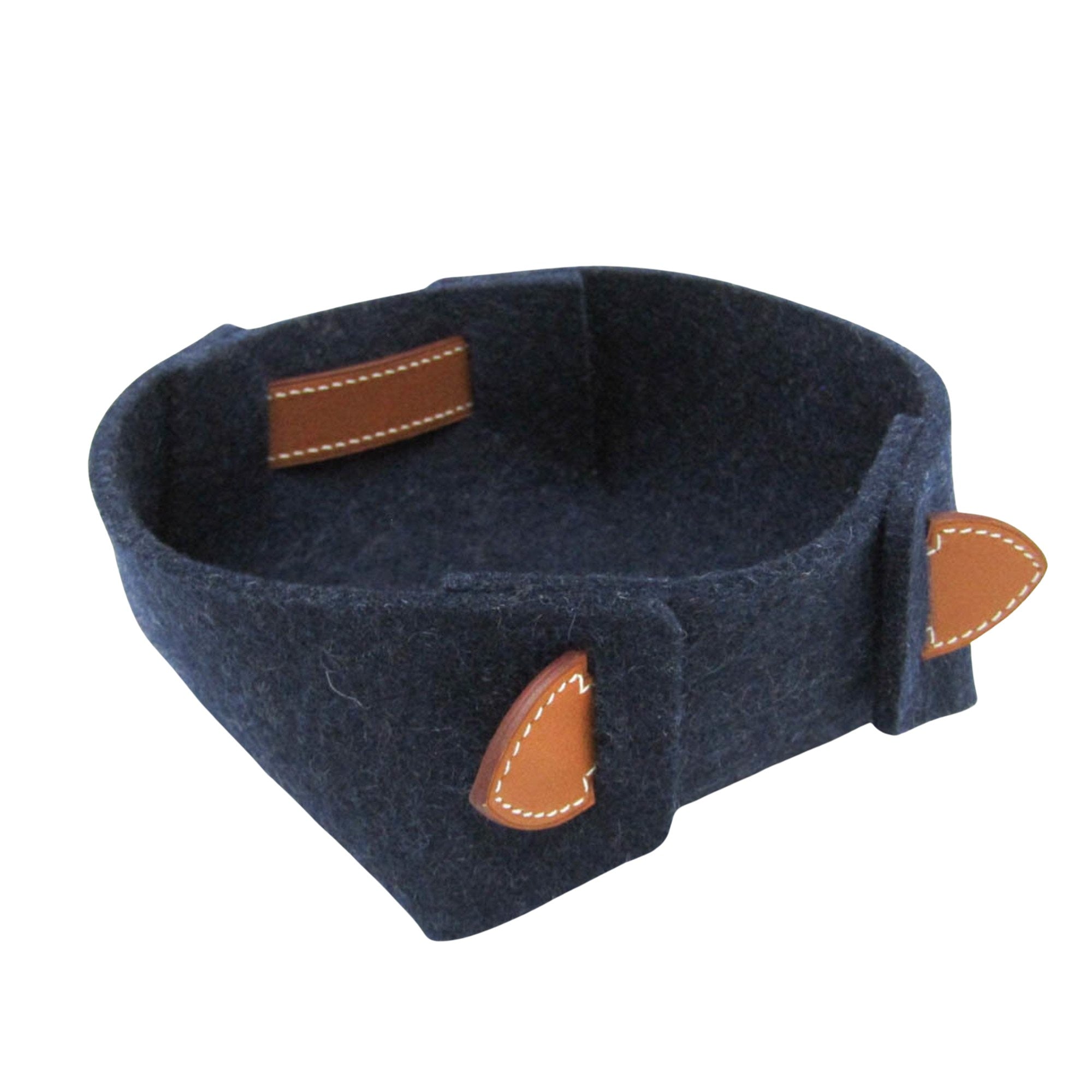 Hermès Navy Suede Jewelleryset 