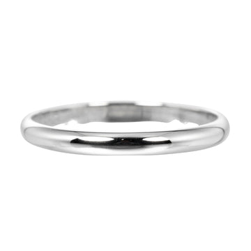 Cartier Alliance 1895 Silver Platinum Ring 