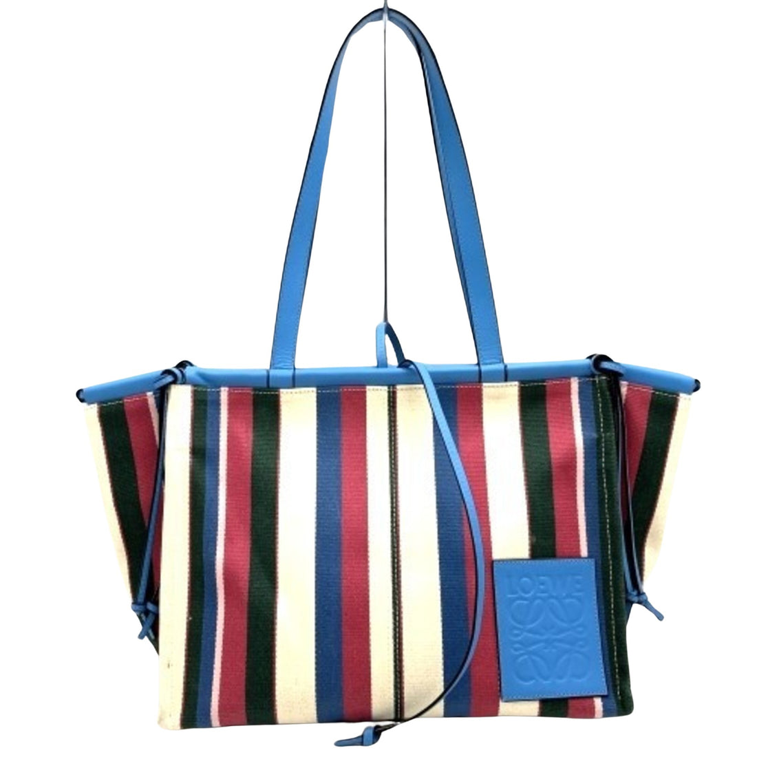 Loewe Cushion Multicolour Canvas Tote Bag