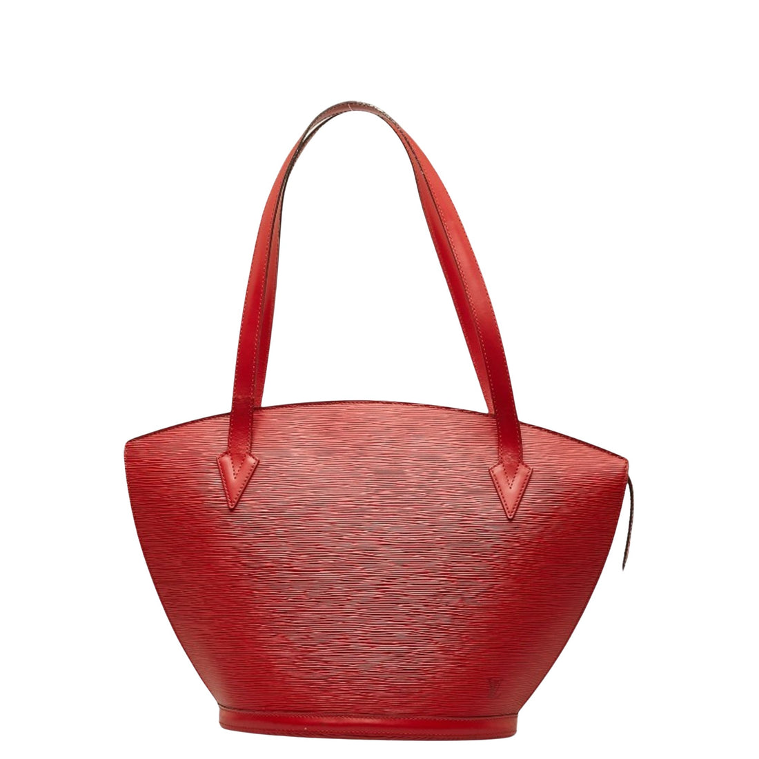 Louis Vuitton Saint Jacques Red Leather Shopper Bag