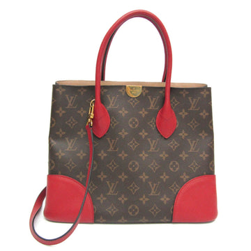 Louis Vuitton Flandrin Brown Canvas Tote Bag