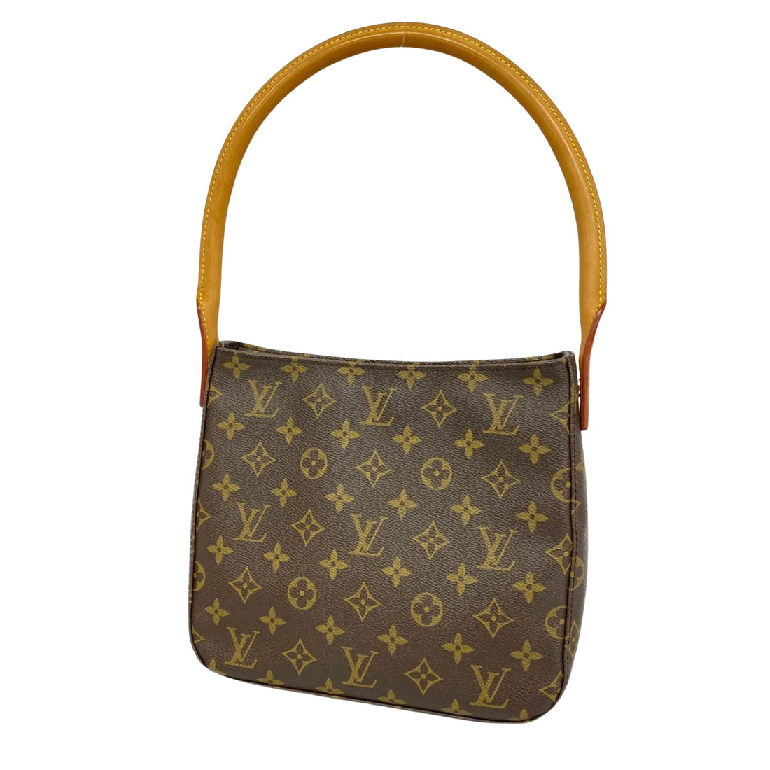 Louis Vuitton Looping MM Brown Canvas Shoulder Bag