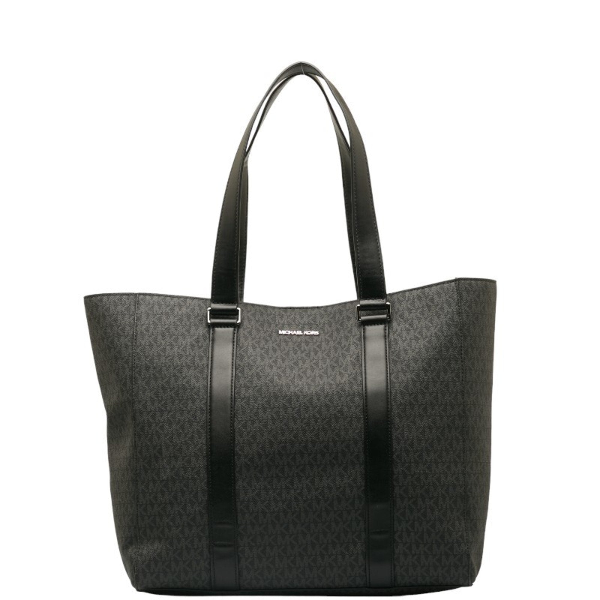 Michael Kors Cooper Black Canvas Tote Bag