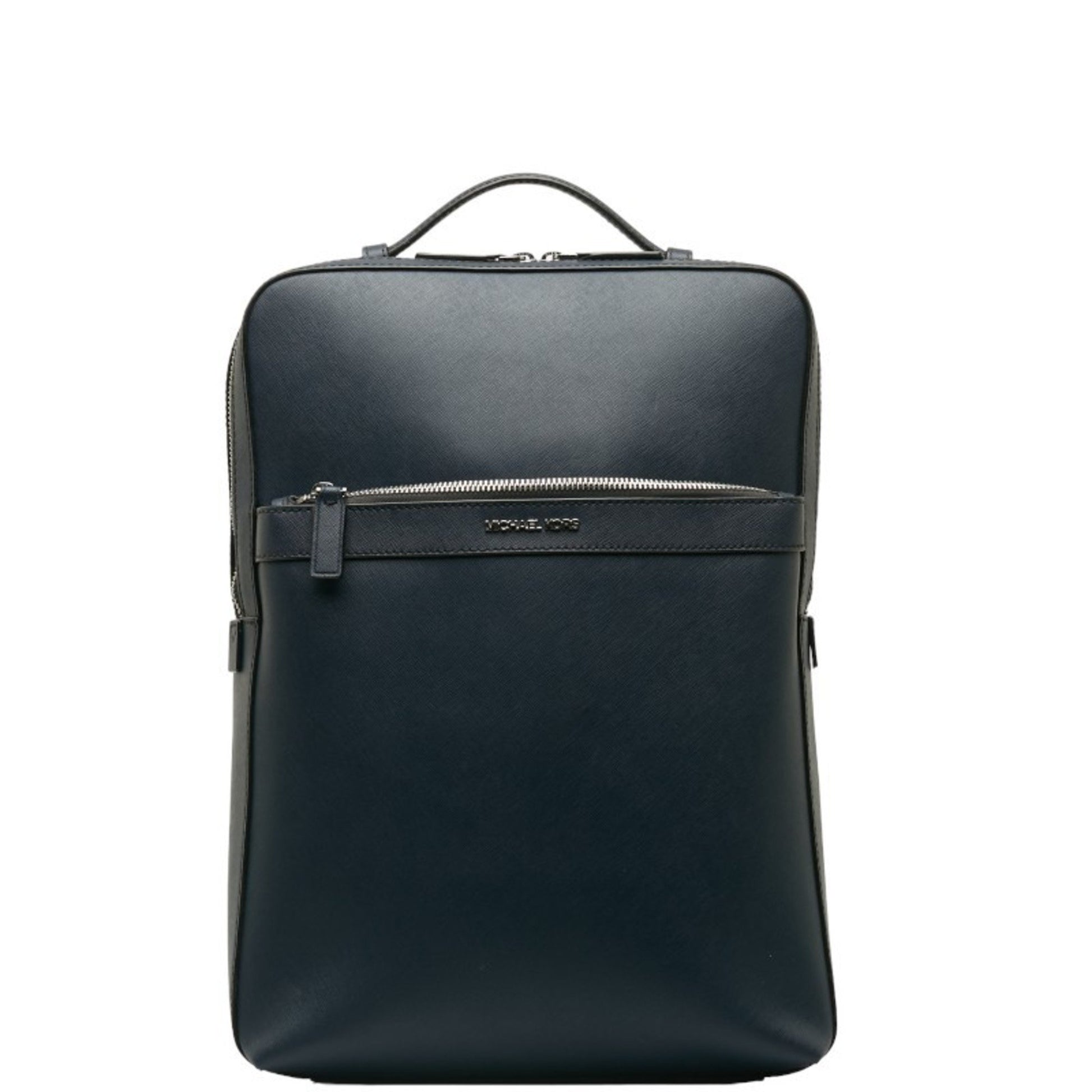 Michael Kors Navy Leather Backpack Bag