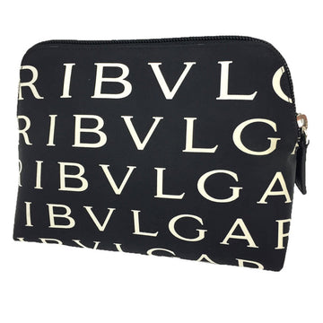 Bulgari Logo mania Black Synthetic Clutch Bag