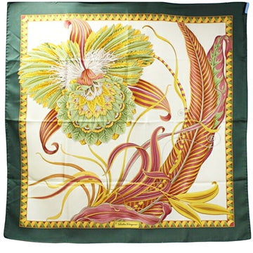 Salvatore Ferragamo Multicolour Silk Scarf 