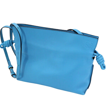 Loewe Flamenco Blue Leather Shoulder Bag