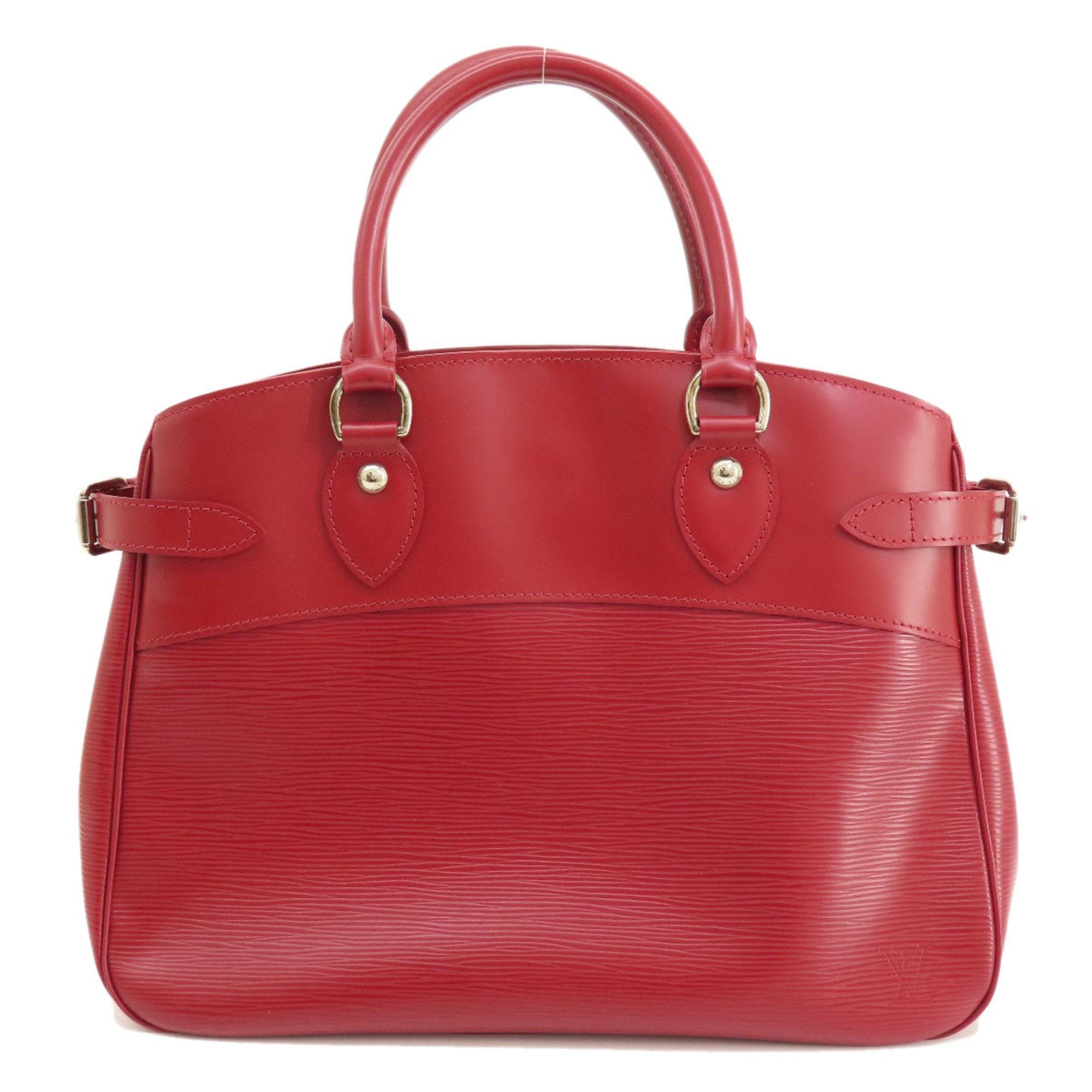 Louis Vuitton Passy Red Leather Tote Bag