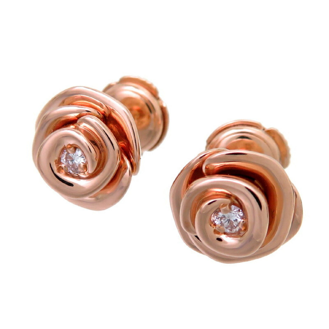 Dior -- Gold Rose Gold Earring 