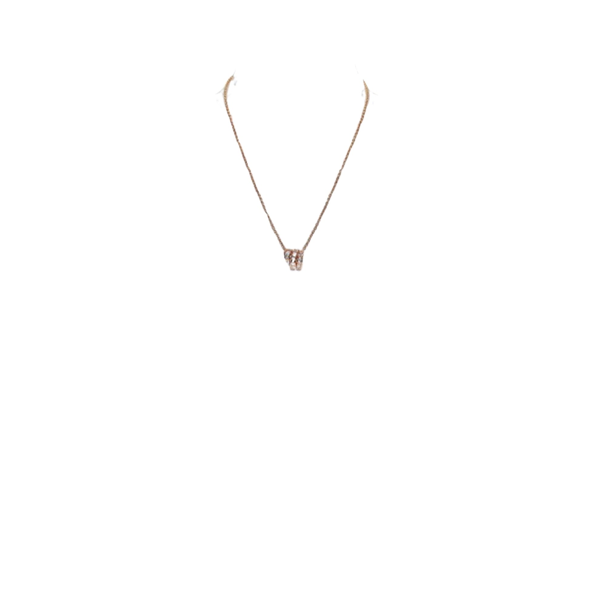 Bulgari Serpenti Gold Rose Gold Necklace 