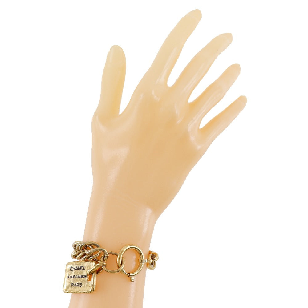 Chanel Cambon Gold Gold Plated Bracelet 