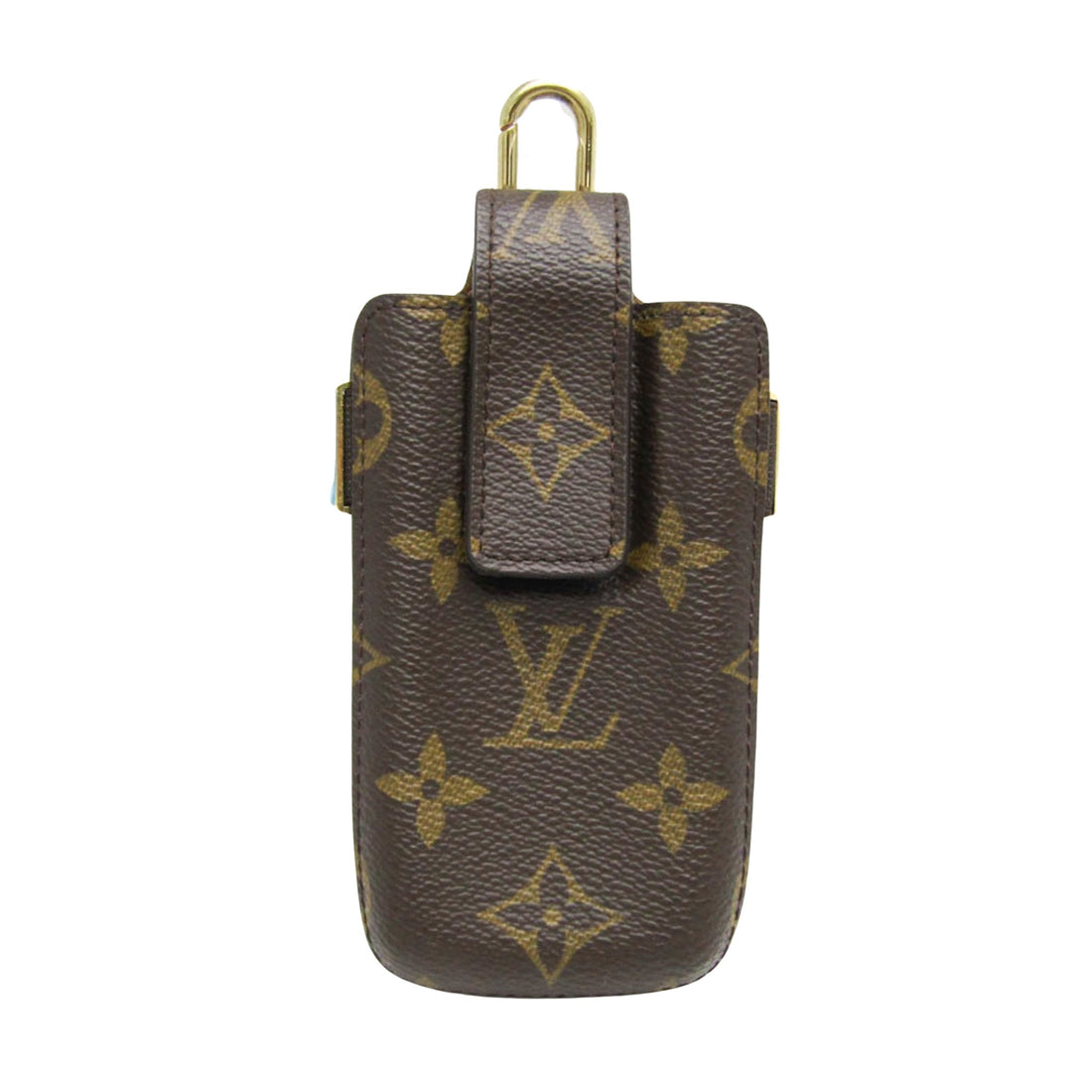 Louis Vuitton Etui téléphone Brown Canvas Clutch Bag