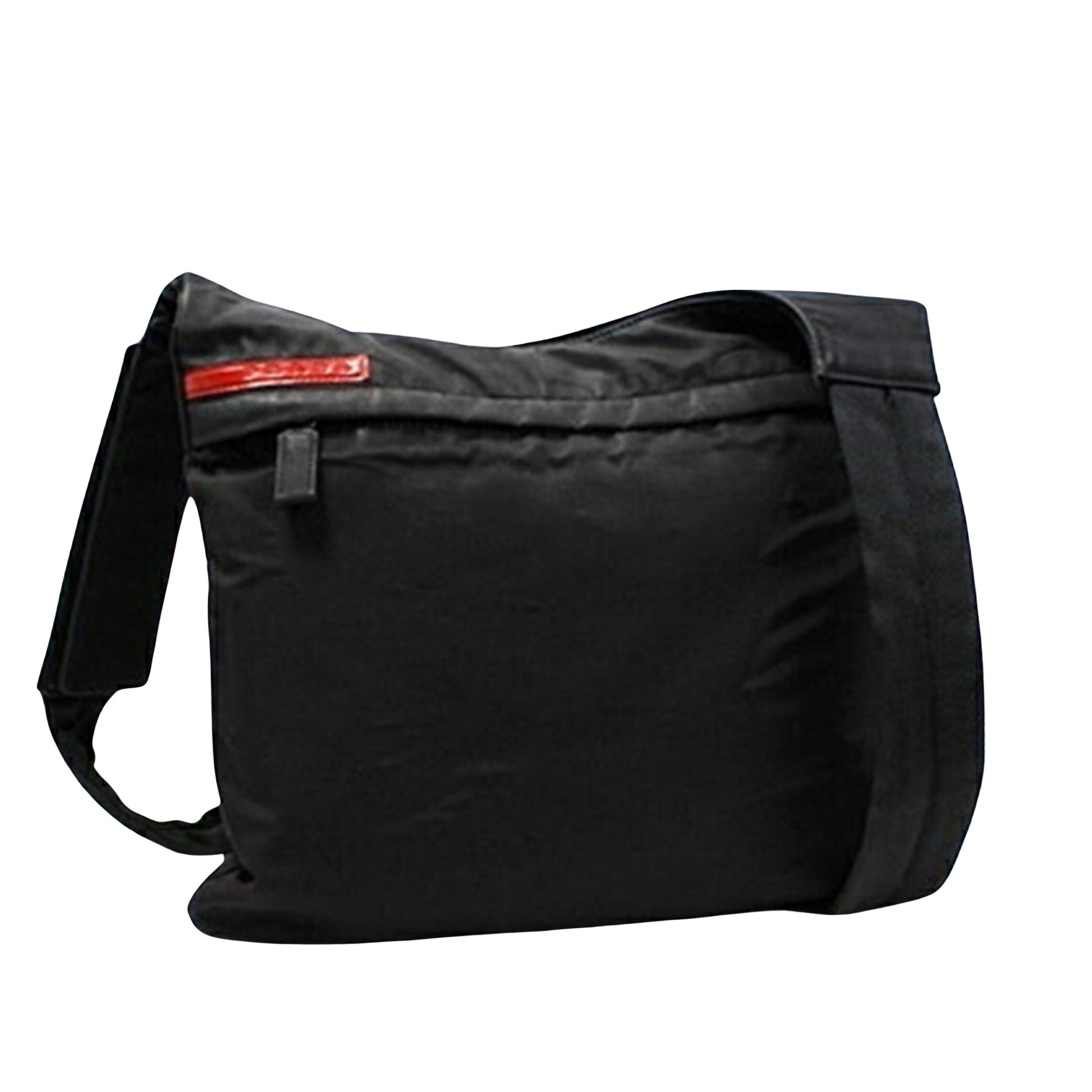 Prada Sports Black Synthetic Shopper Bag