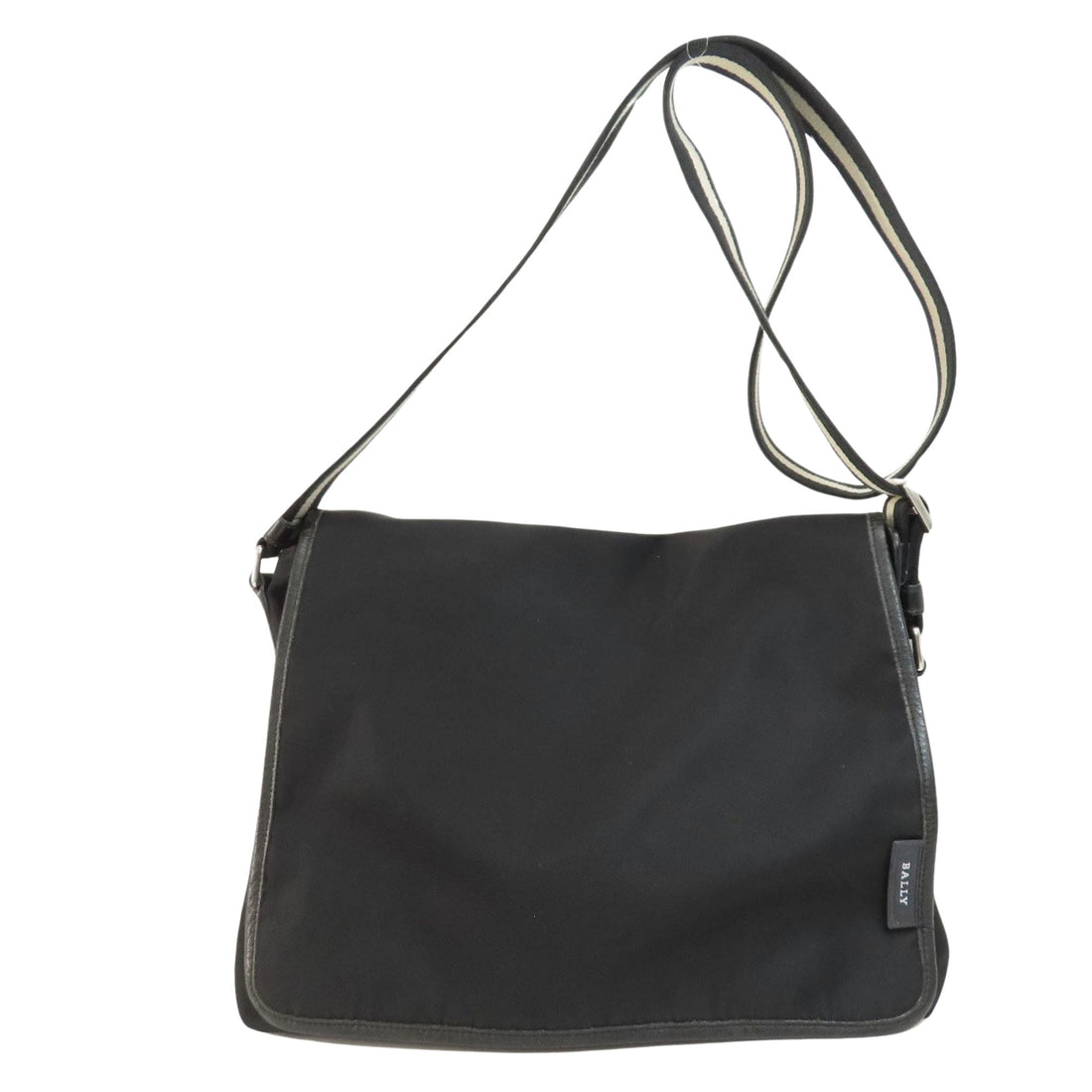 Bally Black Synthetic Shopper Bag