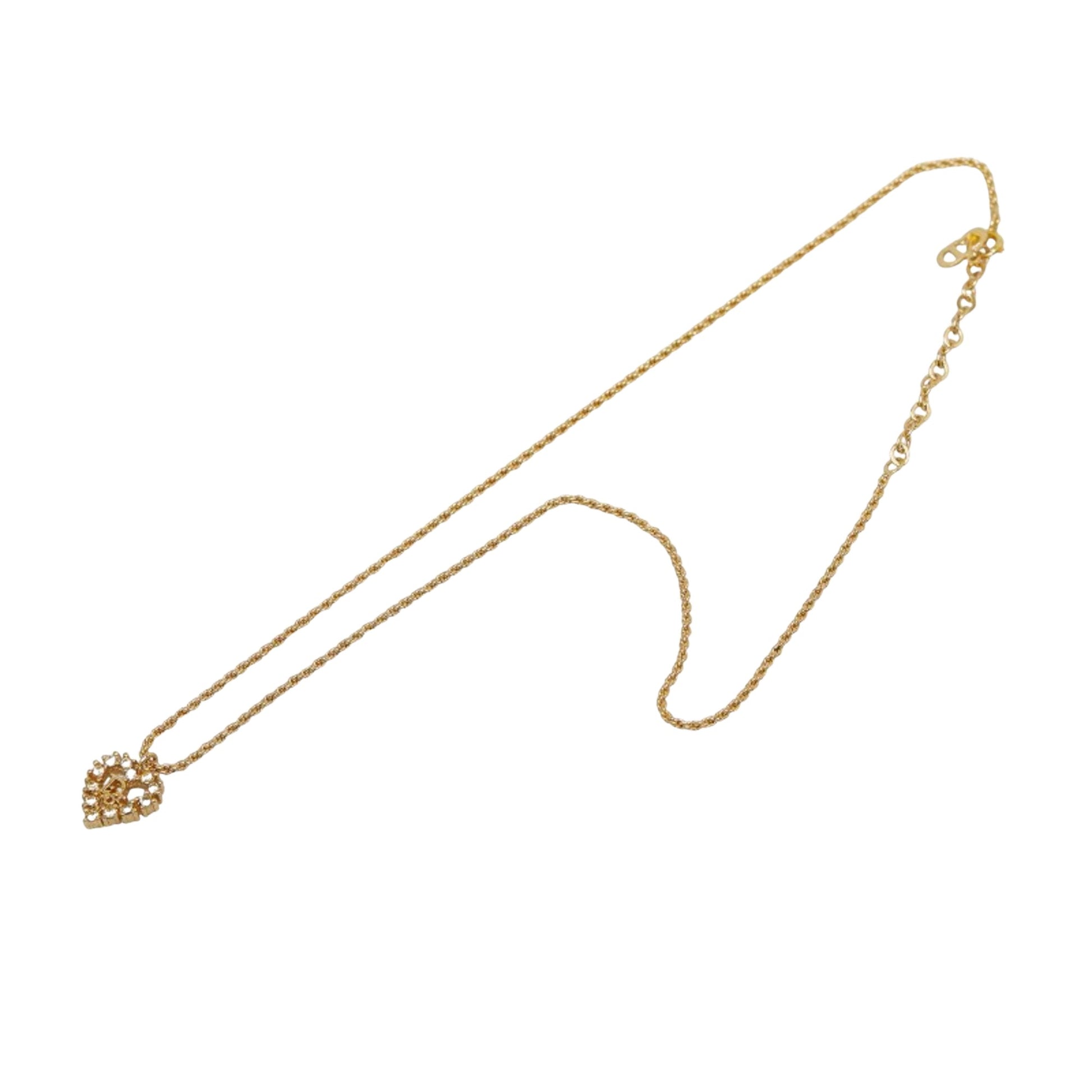 Dior Diorific Gold Metal Necklace 