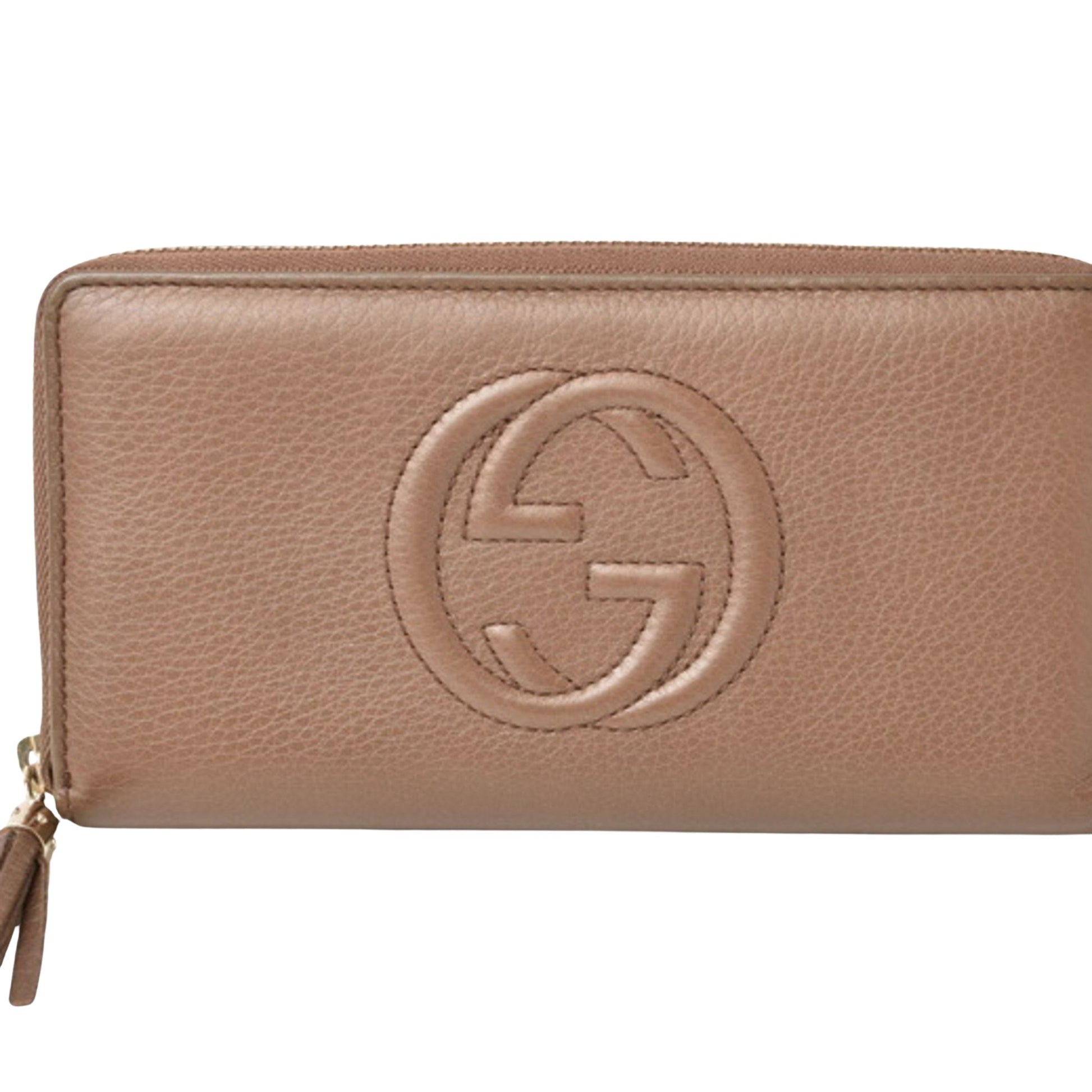 Gucci Soho Brown Leather Wallet 