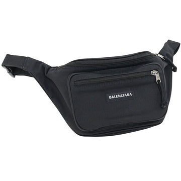 Balenciaga Explorer Black Synthetic Clutch Bag