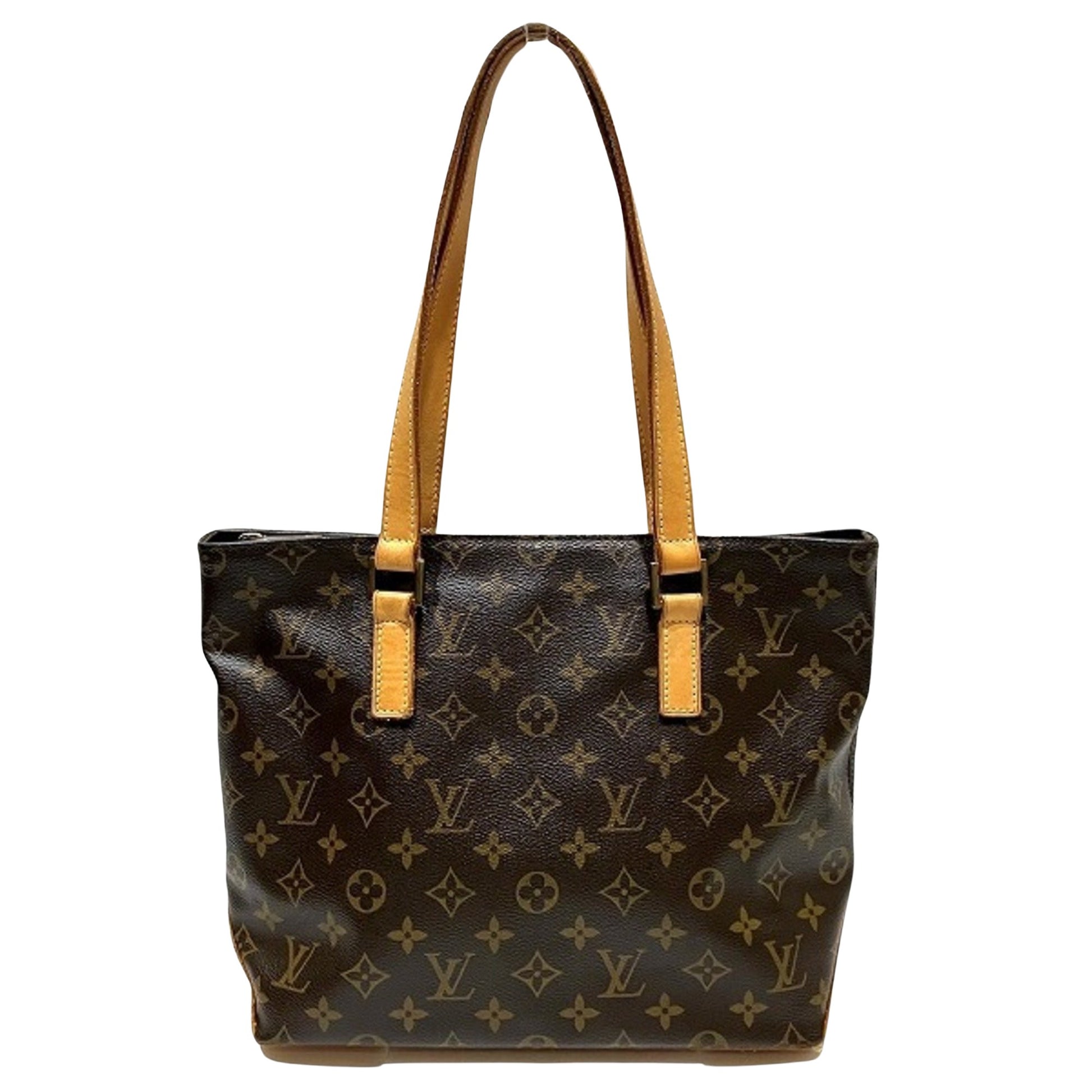 Louis Vuitton Cabas Piano Brown Canvas Tote Bag