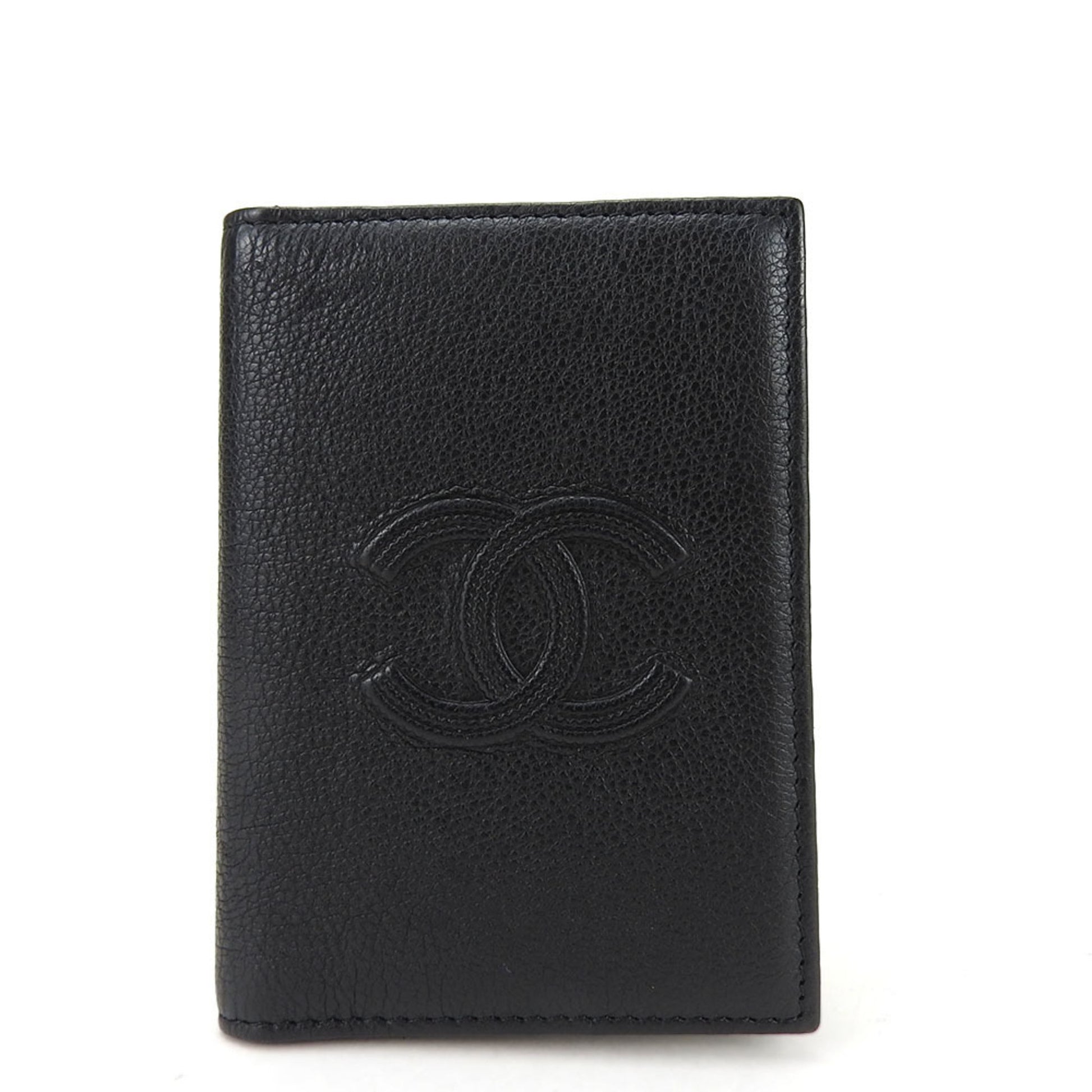 Chanel Black Calfskin Wallet 