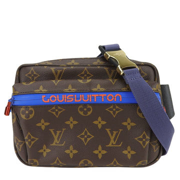 Louis Vuitton Outdoor Brown Canvas Clutch Bag