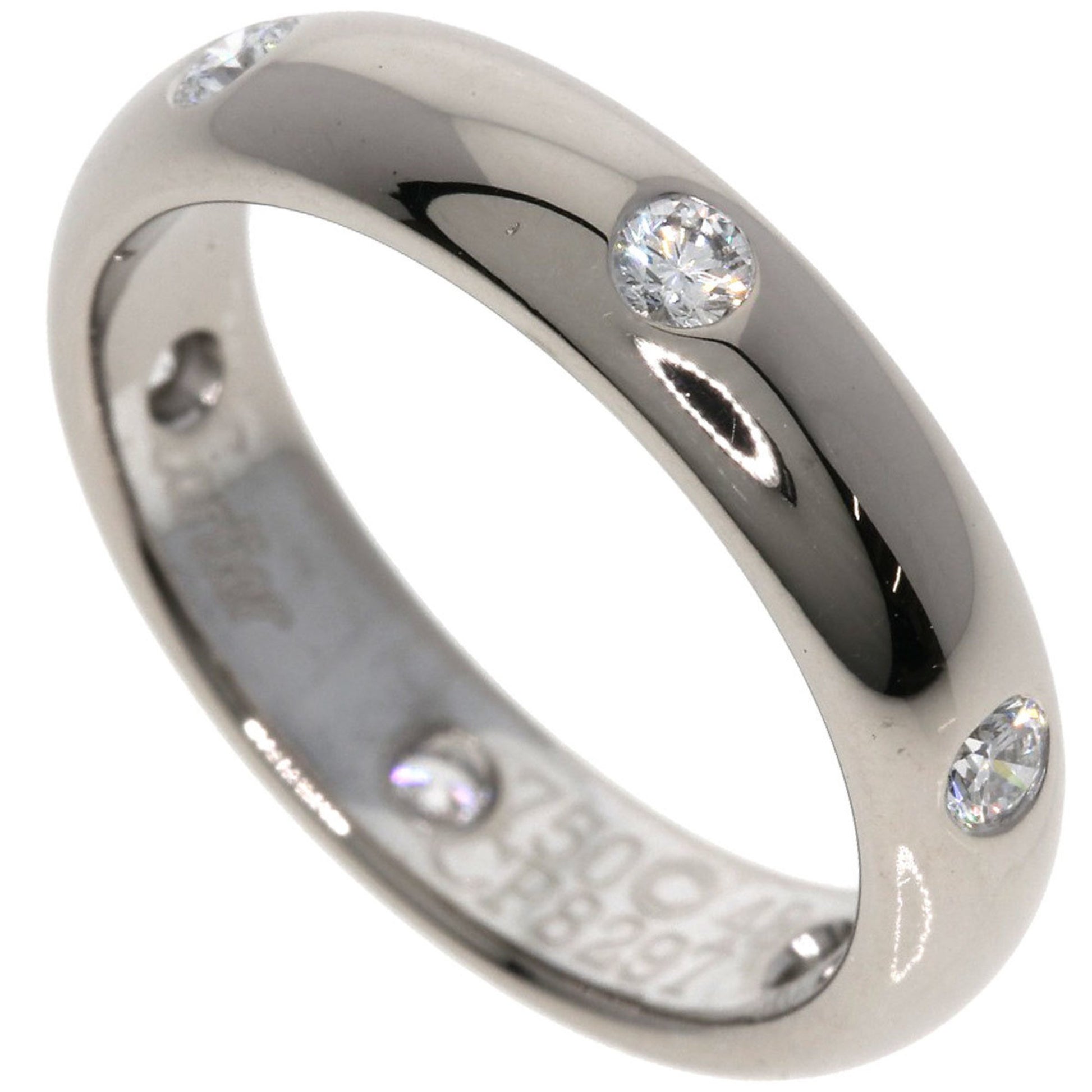 Cartier Stella Silver White Gold Ring 