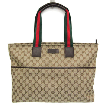 Gucci Sherry Beige Leather Tote Bag