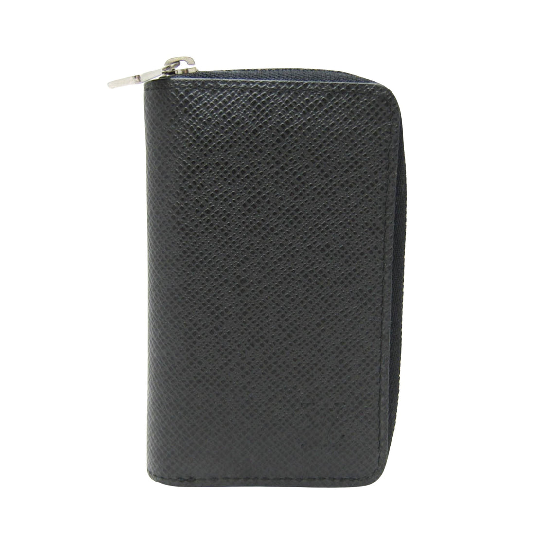 Louis Vuitton Zippy coin purse Black Leather Wallet 