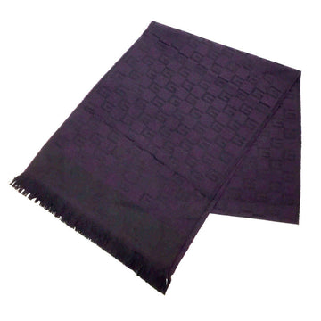 Gucci Purple Silk Scarf 