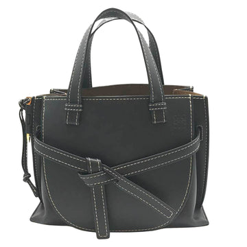 Loewe Gate Black Leather Handbag 