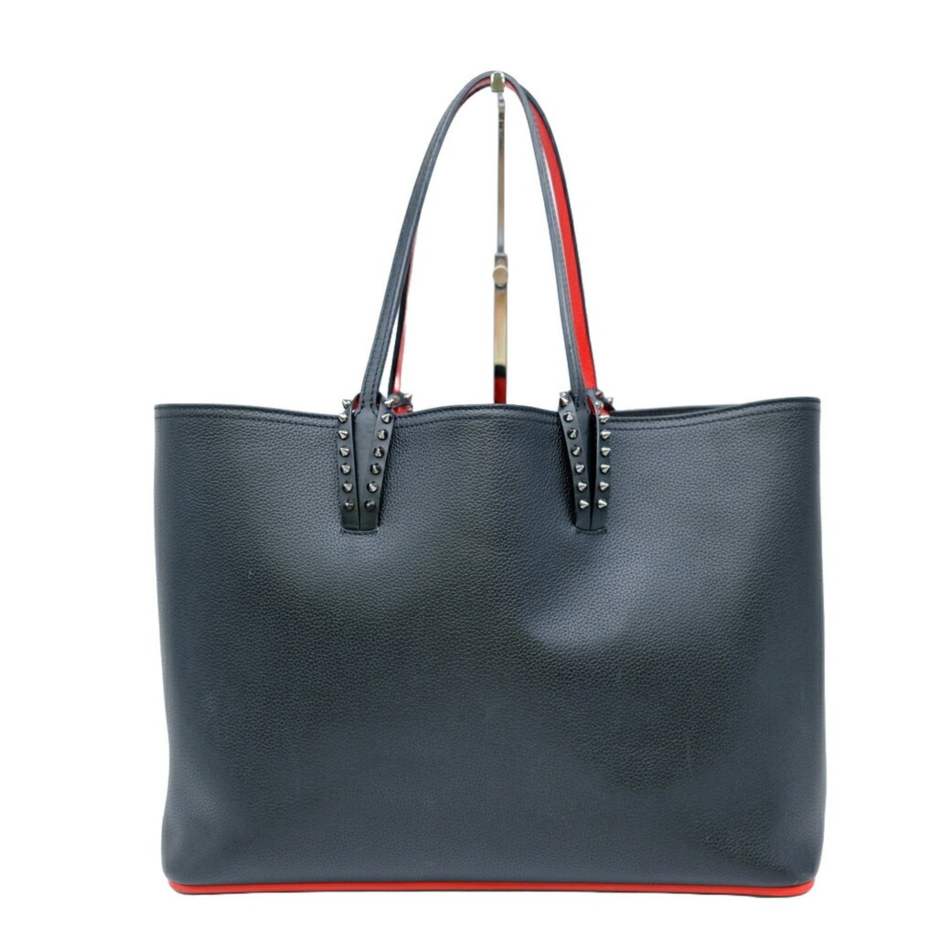 Christian Louboutin Cabata Navy Leather Tote Bag