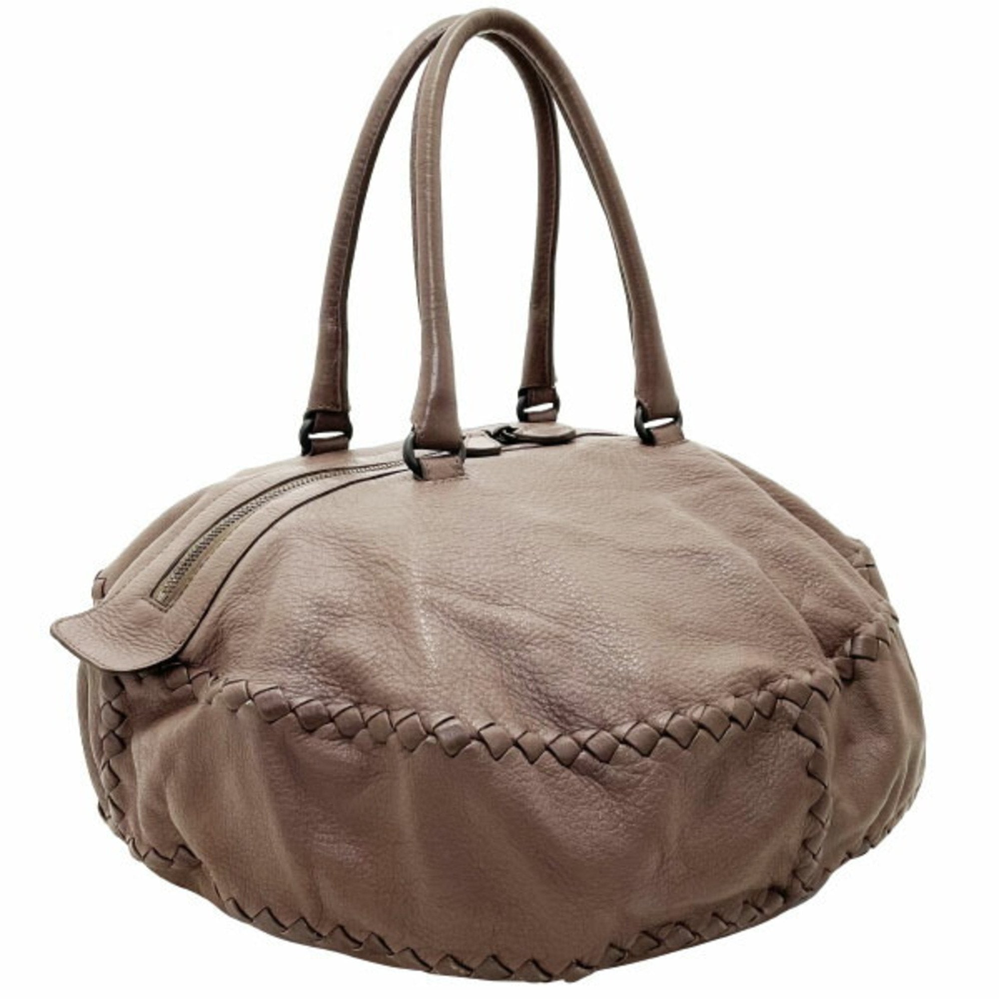 Bottega Veneta Intrecciato Brown Leather Tote Bag