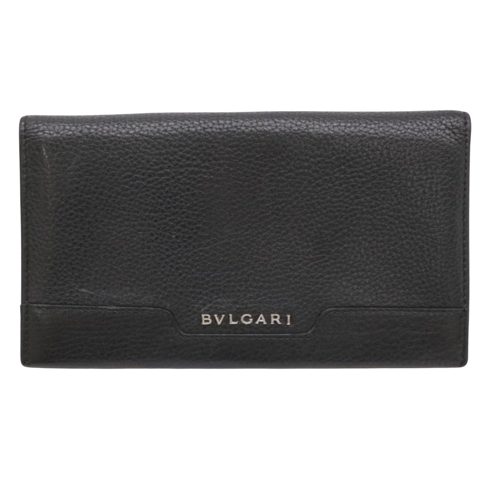 Bulgari Urban Black Leather Wallet 