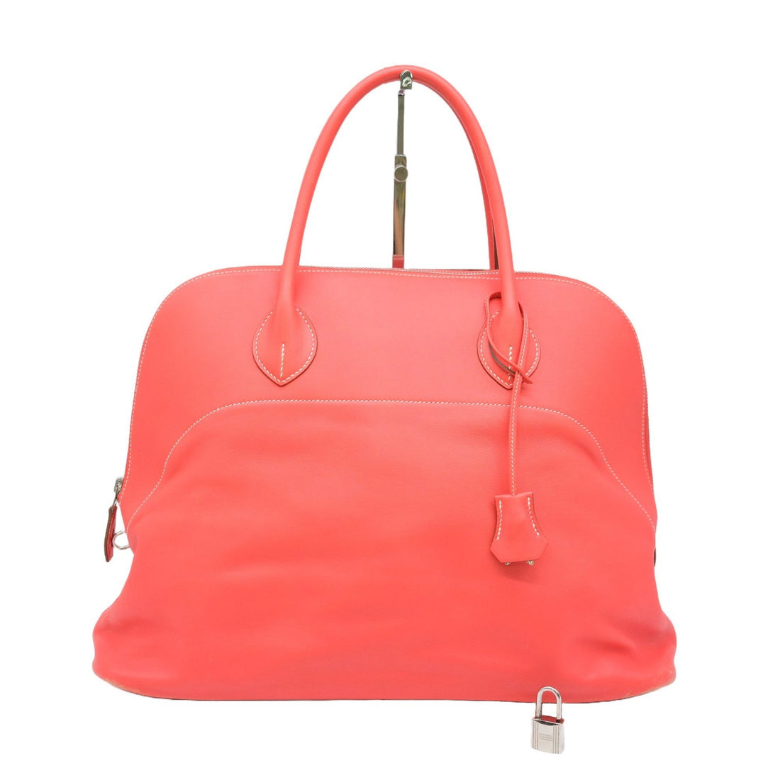 Hermès Bolide Pink Leather Handbag 