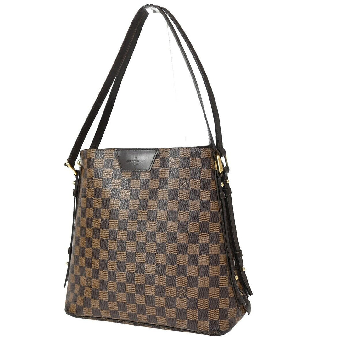 Louis Vuitton Cabas Rivington Brown Canvas Shoulder Bag