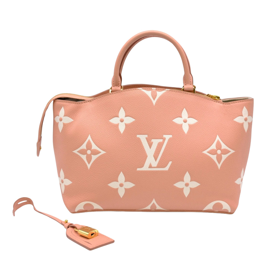 Louis Vuitton Palais Pink Leather Handbag 