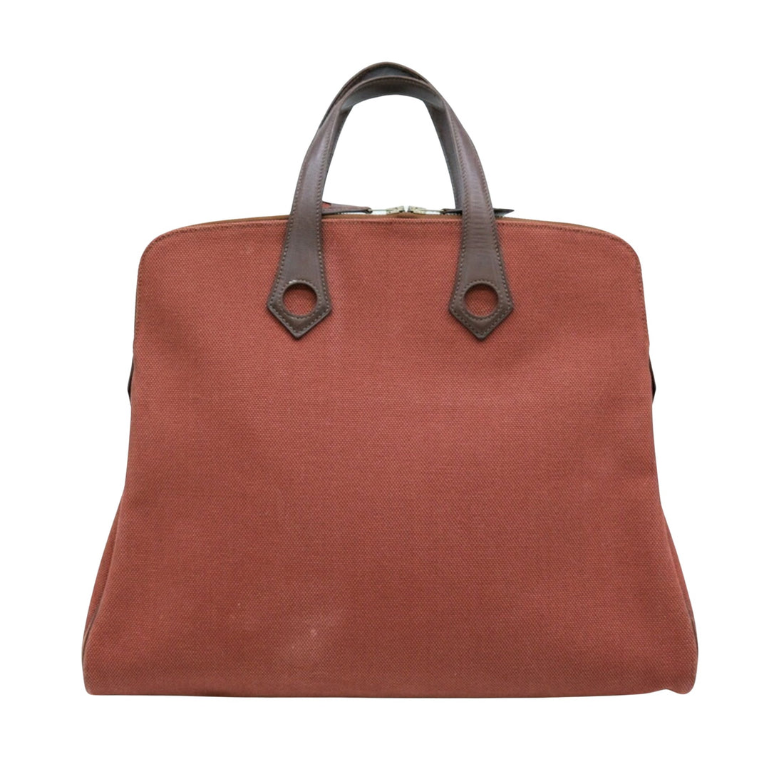 Hermès Heeboo Brown Suede Tote Bag