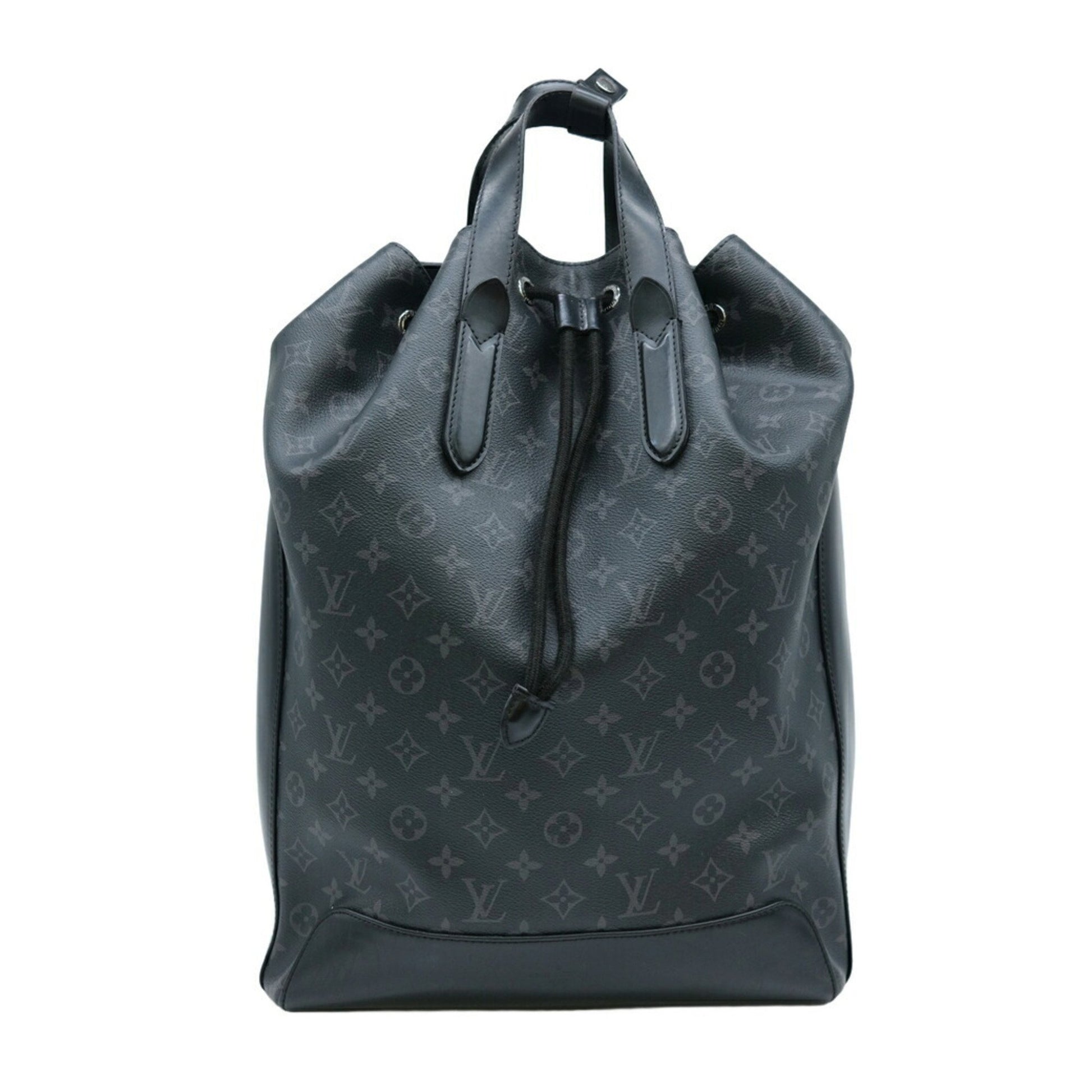 Louis Vuitton Eclipse Black Canvas Backpack Bag