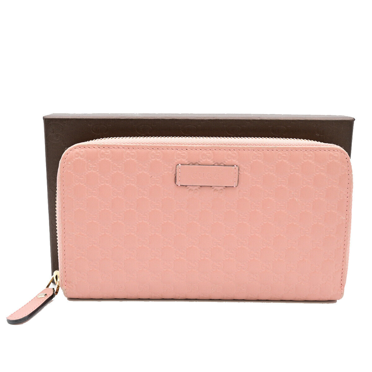 Gucci Pink Leather Wallet 