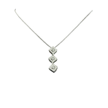 Tasaki Silver Platinum Necklace 