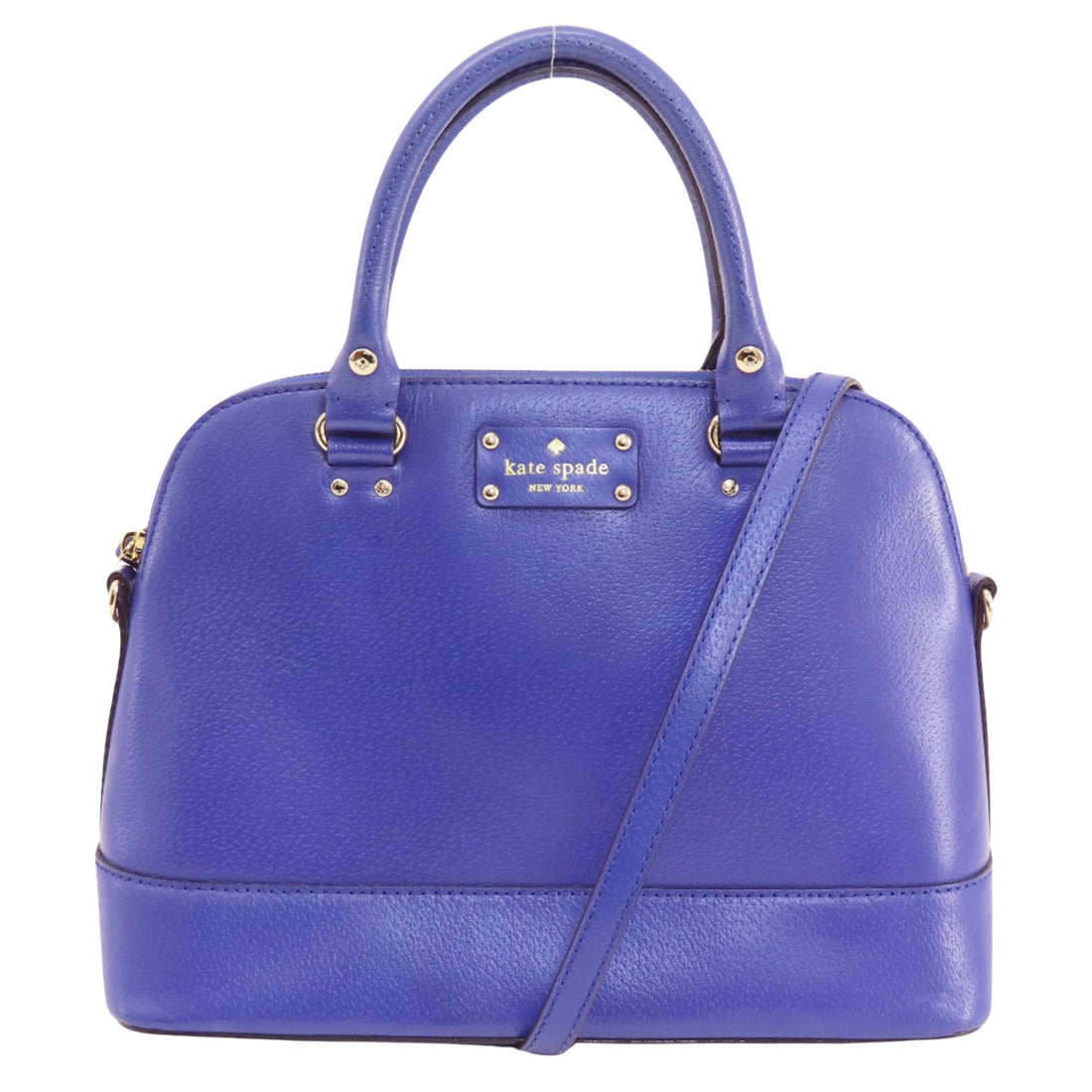 Kate Spade Purple Leather Handbag 