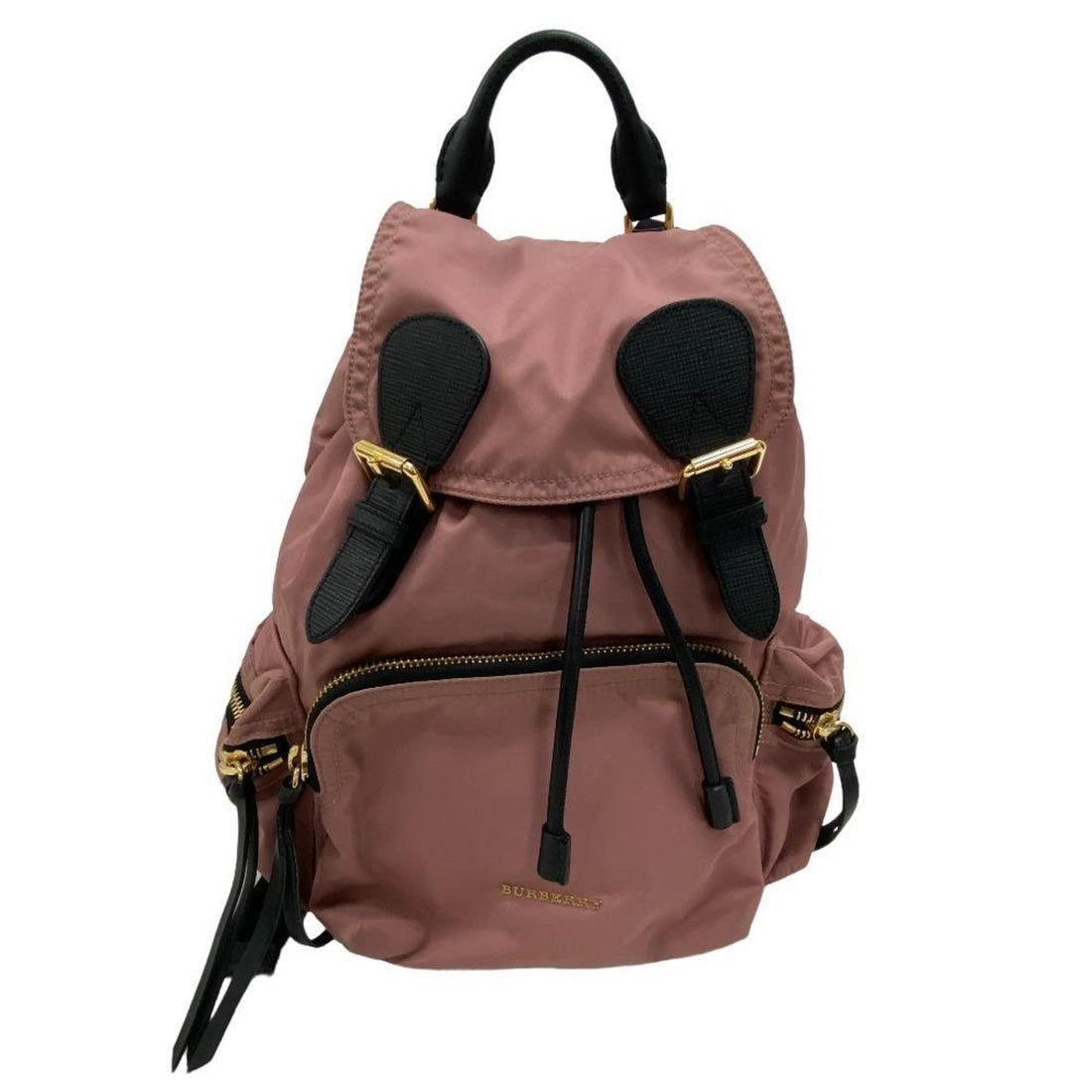 Burberry Pink Synthetic Backpack Bag