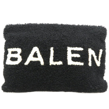 Balenciaga - Black Wool Clutch Bag