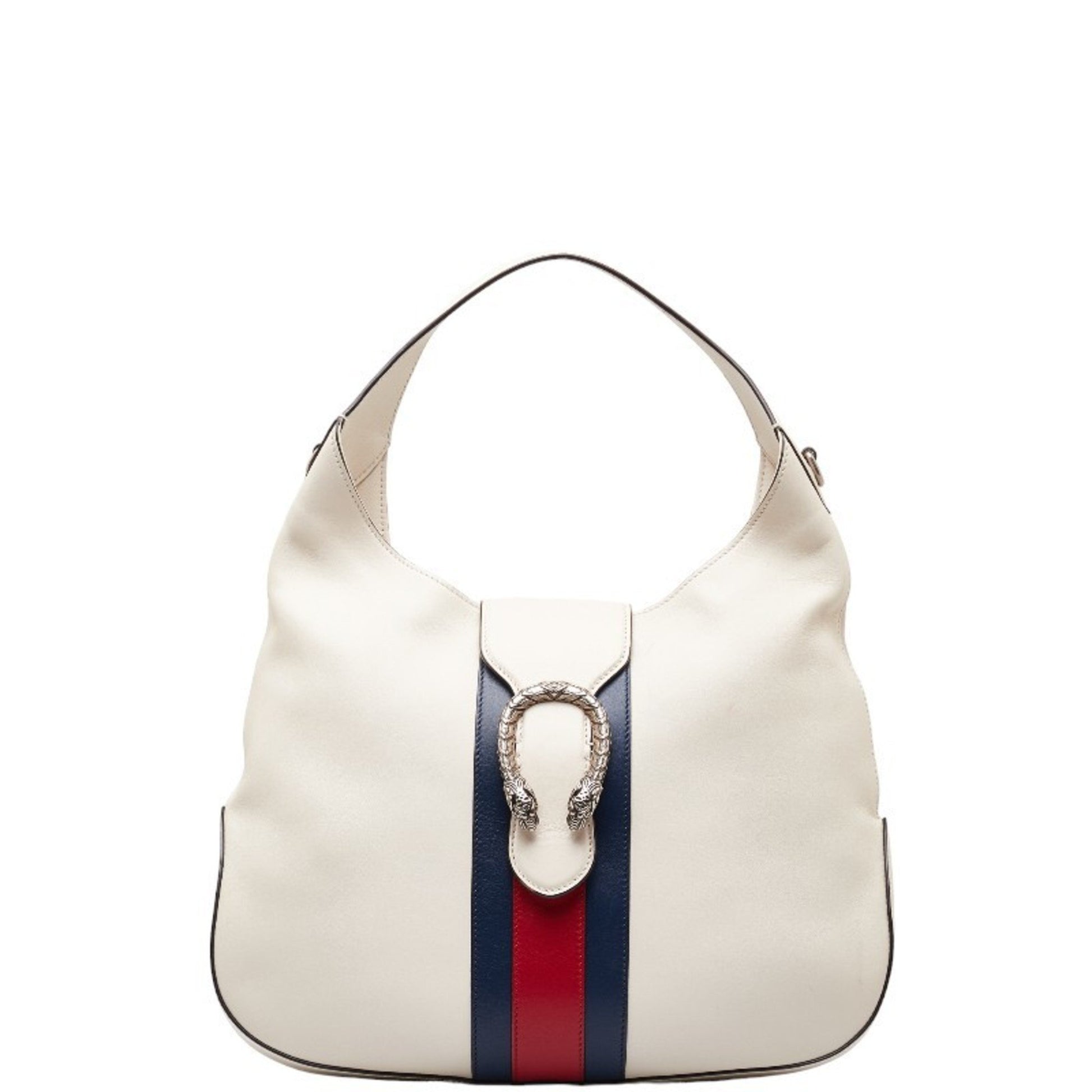 Gucci White Leather Handbag 