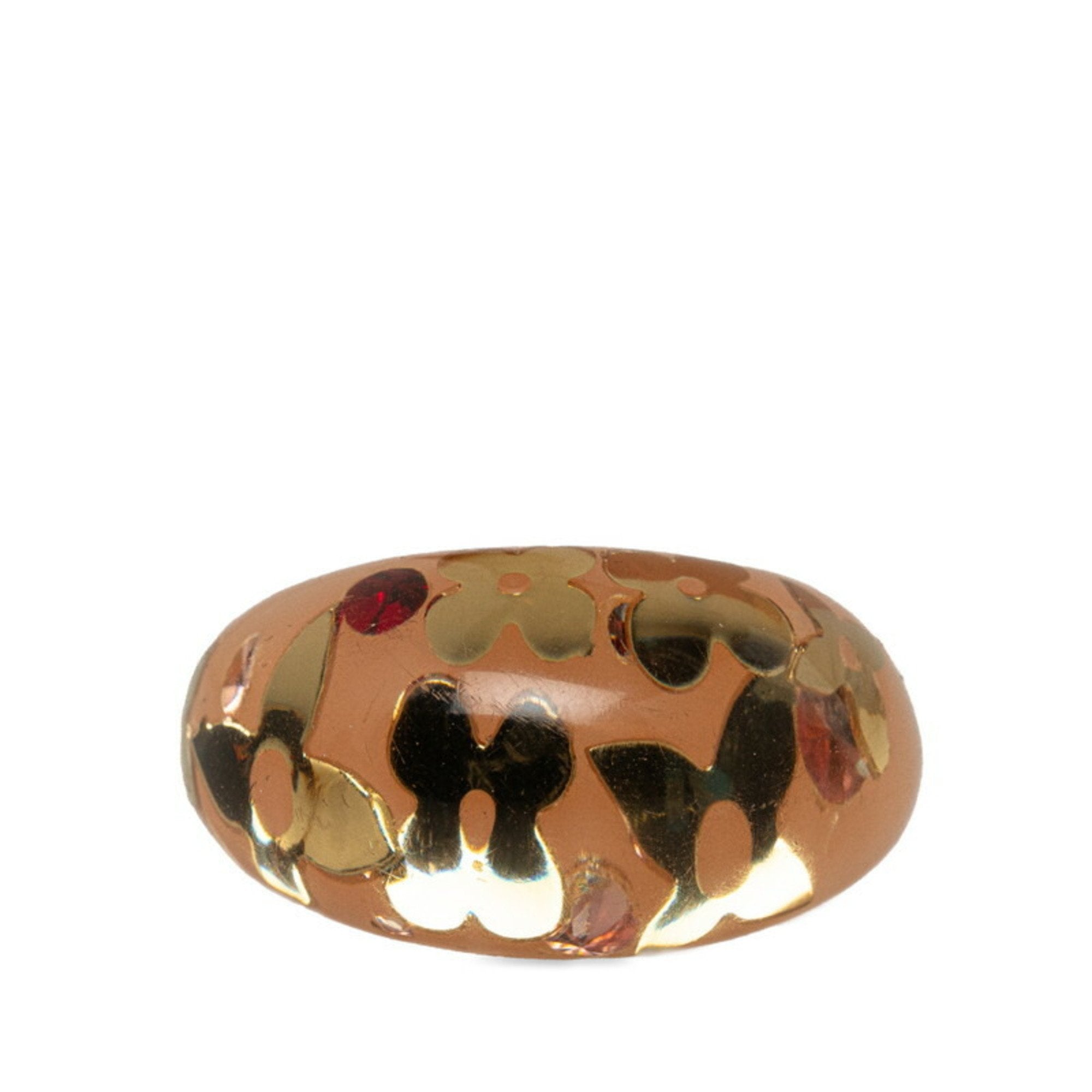 Louis Vuitton Inclusion Gold Plastic Ring 