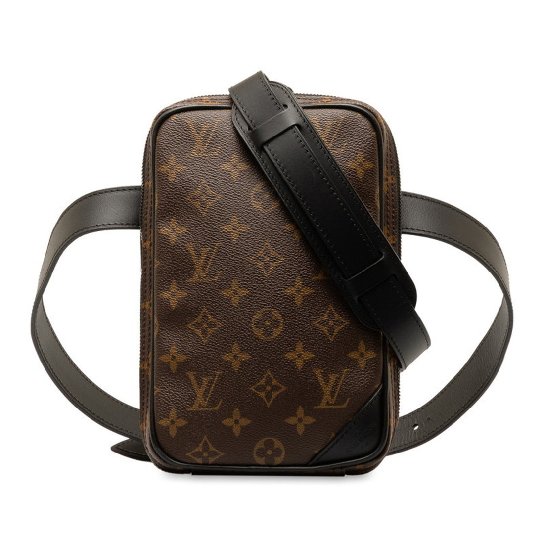 Louis Vuitton Utility Black Leather Shoulder Bag