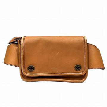 Coach Camel Leather Clutch Bag