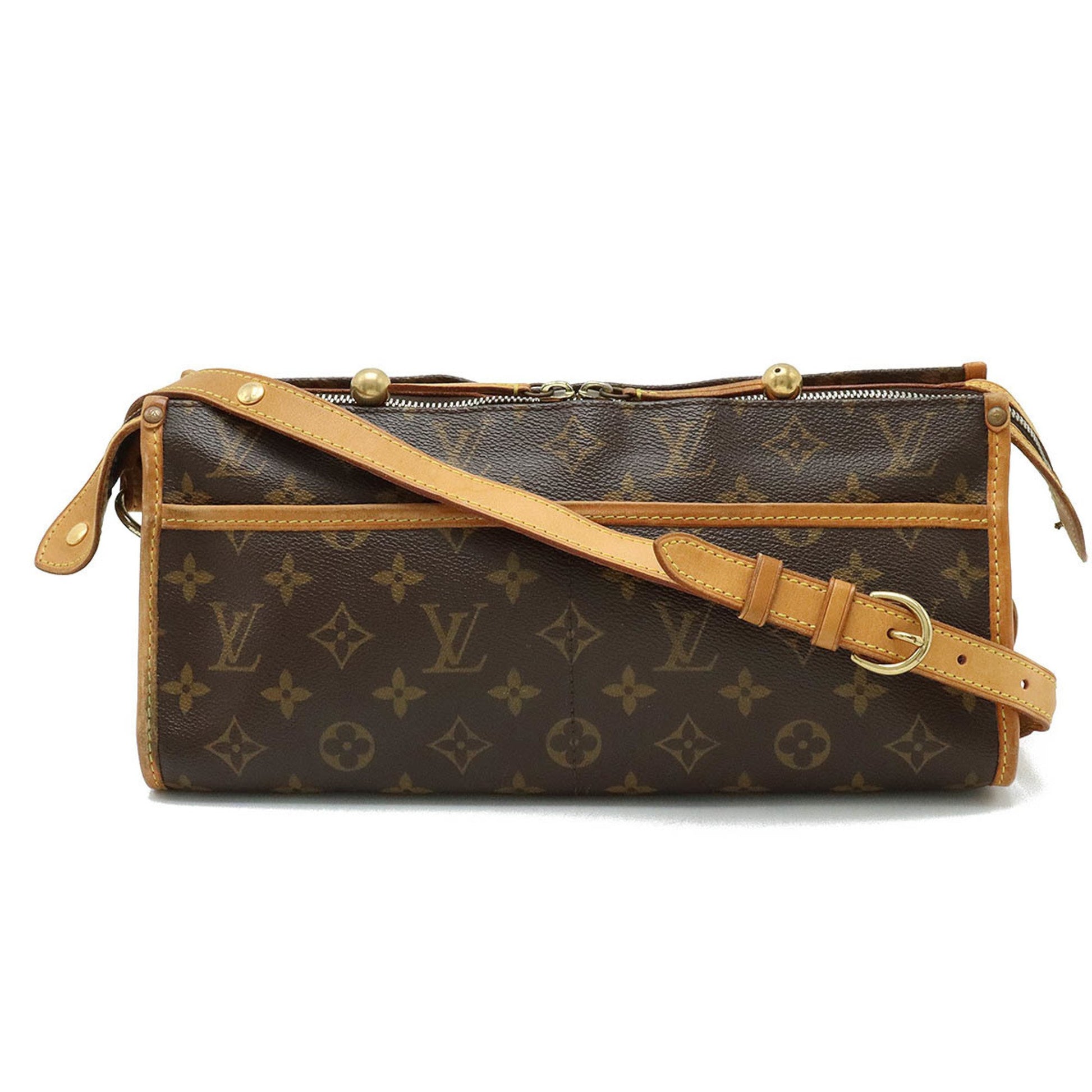 Louis Vuitton Popincourt Brown Canvas Shoulder Bag