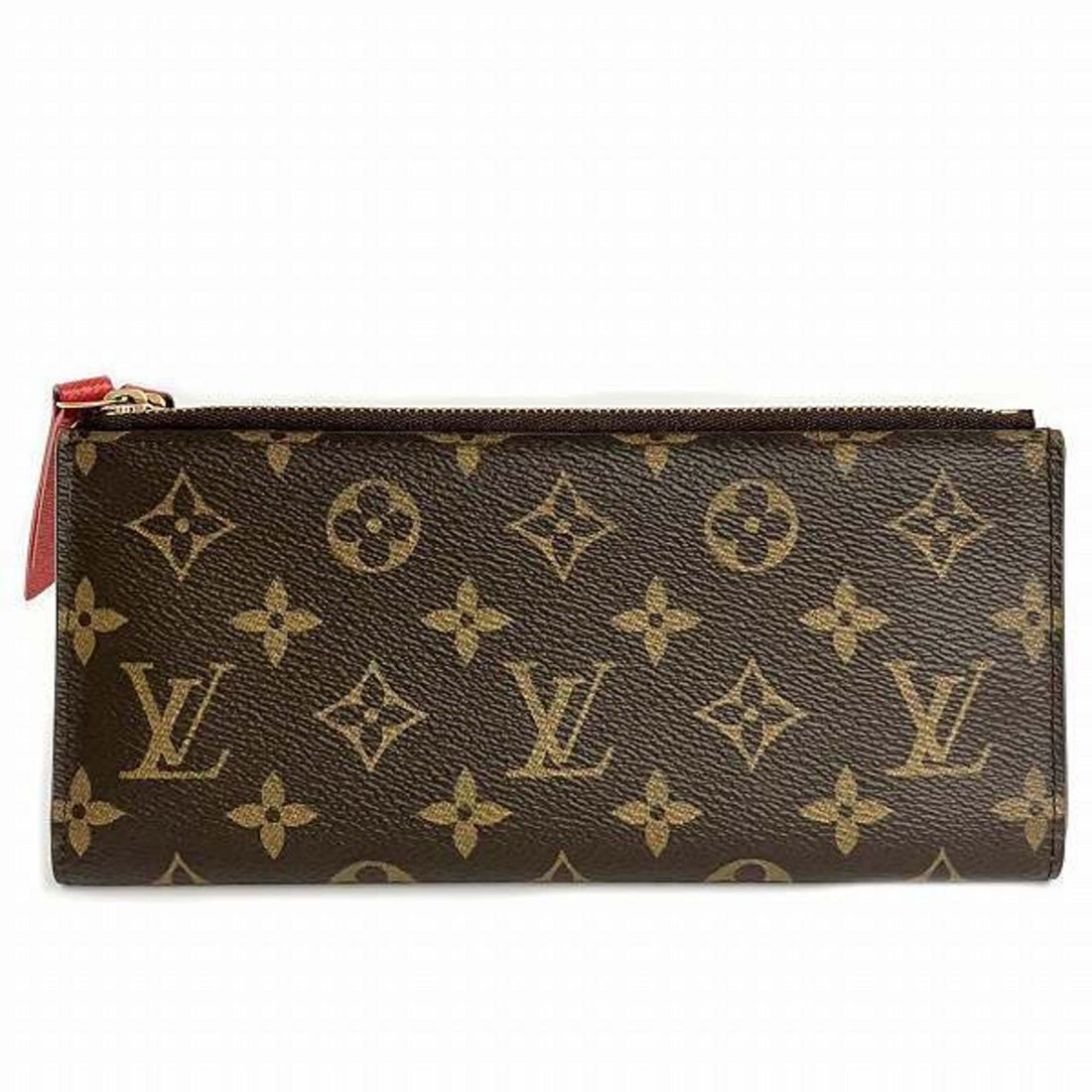 Louis Vuitton Adele Brown Canvas Wallet 