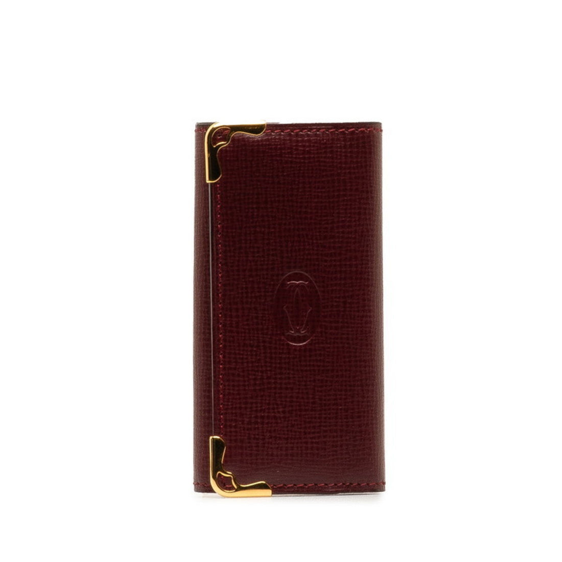 Cartier Burgundy Leather Wallet 