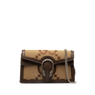 Gucci Dionysus Brown Canvas Shoulder Bag